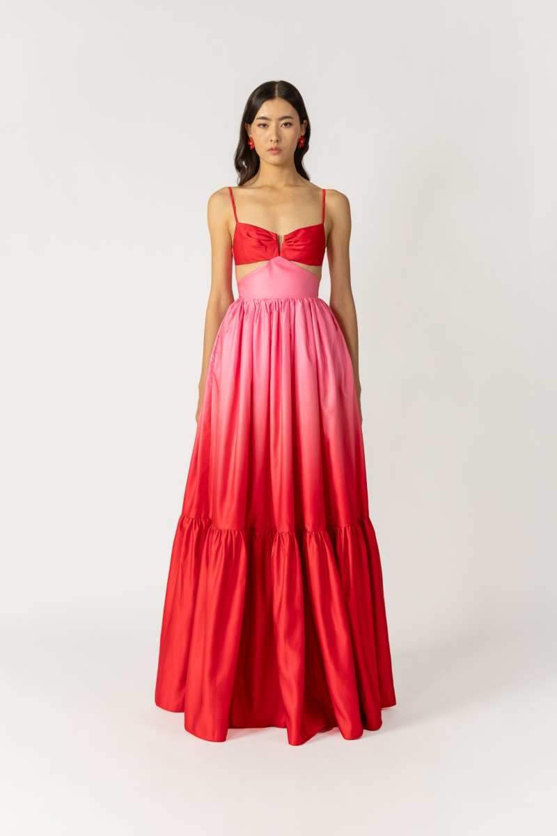 Nova Satin Gown